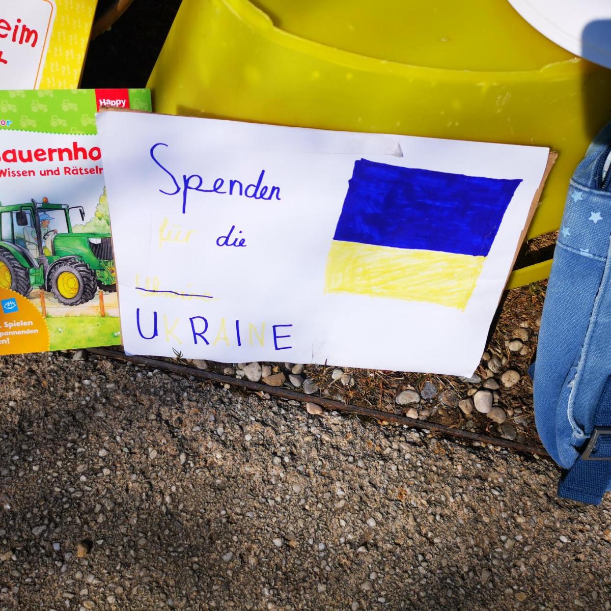 Ukraine-Hilfe: Kinder helfen&nbsp;Kindern