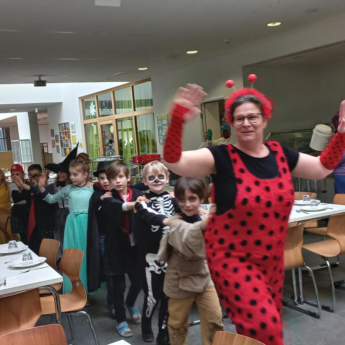 Faschingstreiben im Westpark