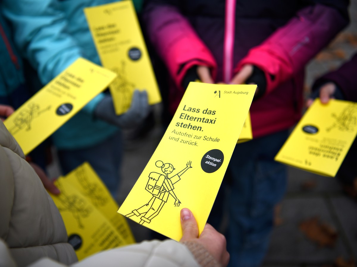 Lass das Elterntaxi&nbsp;stehen!