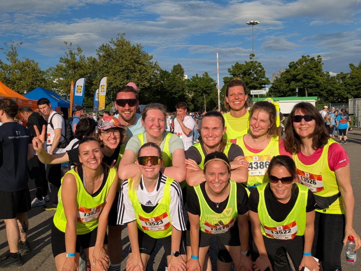 Lehrerteam beim Augsburger&nbsp;Firmenlauf